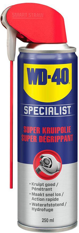 WD-40 Specialist® Super Kruipolie - 250ml - Smeerolie - Smeermiddel - Maakt vastzittende onderdelen snel los