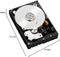 WD Black 6TB Performance Desktop Hard Drive - 7200 RPM SATA 6 Gb/s, 64MB Cache, 3.5 inch
