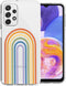 imoshion Hoesje Geschikt voor Samsung Galaxy A23 (5G) Hoesje Siliconen - imoshion Design hoesje - Meerkleurig / Rainbow Pride