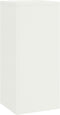 vidaXL - Set - van - 2 - witte - plantenstandaards - voor - buiten, - 24x24x55 - cm, - Staal