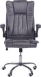 SUBLIME - Bureaustoel - Grijs - Kunstleer