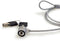 Conceptronic Notebook Security Lock - Sleutel Kensington - 1,5 m - Zilver