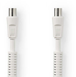 Nedis CSGP40020WT50 - Coaxiale kabel 500cm - Wit