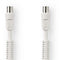 Nedis CSGP40020WT50 - Coaxiale kabel 500cm - Wit