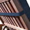 Detex Ligbedkussen - 3 segmenten - Waterafstotend - Blauw - 173x43x6cm