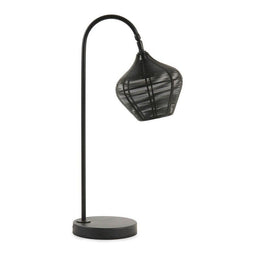 Light & Living Bendigo - Tafellamp - Boogvorm - Matzwart - E27 - 61 cm Hoog