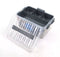 Sunware - Q-line opbergbox met inzet 6L transparant metaal - 30 x 20 x 14,7 cm