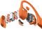Shokz OpenRun Pro 2 - Sporthoofdtelefoon - DualPitch™ technologie - Oranje