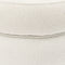 Riviera Maison San Remo Stool D70 Simply White - Polyester, Acryl, Rubberhout - Gewoon Wit - 72.0x72.0x43.0 cm
