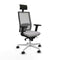 Bureaustoel met hoofdsteun Piqueras y Crespo 2D026N1 Lichtgrijs