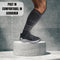 Sandside Compressiekousen - 2 Paar - Geavanceerde Compressietechnologie - Zwart - Maat 36-40 S/M (2 paar)