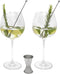 Leopold Vienna - Gin Tonic glazen + barmaatje + cocktaillepels - Giftset moederdag & vaderdag G&T