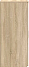 vidaXL - Opbergkast - 50x45x103,5 - cm - bewerkt - hout - sonoma - eikenkleurig