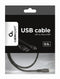 CablExpert CCP-mUSB2-AMBM-0.5M - Oplaadkabel USB - micro USB