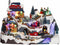 Luville Treinstation Kerstdorp - 39.5x27x26 cm - Polyresin