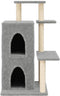 vidaXL - Kattenmeubel - met - sisal - krabpalen - 97 - cm - donkergrijs