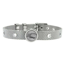 Talent Jewels TJA-2-02-03-1-235 - Uniseks Armband - Verzilverd - Zilverkleurig