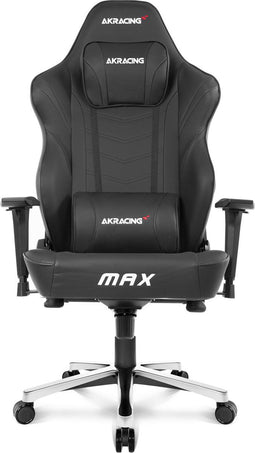 AKRacing Master Max - Gamestoel - Zwart PU-leer