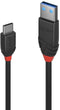 Lindy 36916 - USB 3.1 type C naar A kabel - 10 Gbit/s - Zwart