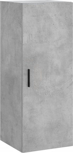 vidaXL - Hangkast - 34,5x34x90 - cm - betongrijs