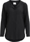 VILA VILUCY LS SHIRT - Doorknoop blouse - V-hals - XS