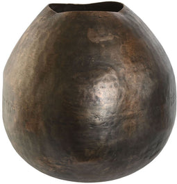 Vaas DKD Home Decor Brons Gouden Aluminium Verouderde afwerking 34 x 33 x 33 cm