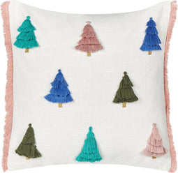 SKIMMIA - Sierkussen - Meerkleurig - Katoen