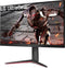 LG UltraGear 32GN650 - Gaming Monitor - 2560x1440 165Hz VA - Rood Zwart