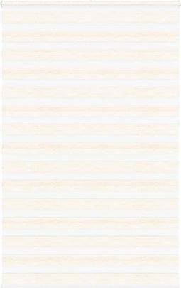vidaXL - Zebra - rolgordijn - 140x230 - cm - stofbreedte - 135,9 - cm - marmerbeige