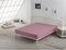Verstelbaar onderlaken Alexandra House Living Magenta 135/140 x 190/200 cm