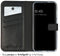 Selencia Samsung Galaxy S24 - Echt Lederen Bookcase - 3 Pashouders - Zwart