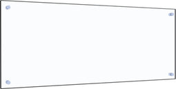 vidaXL - Spatscherm - keuken - 100x40 - cm - gehard - glas - transparant