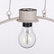 Luca Lighting Dimitri Solarlamp met Bloempot - H62 x Ø50 cm - Lichtgrijs