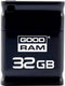 Goodram Piccolo - USB Stick 32GB - USB 2.0 - Zwart