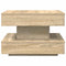 vidaXL - Salontafel - 360 - graden - draaibaar - 50x50x34,5 - cm - sonoma - eikenkleur