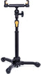 HERCULES HCDG-307B-TS2 - Tablet- en smartphonehouder - 2-in-1 tafelstatief - Hoogte 31,5-39,5 cm (12,4