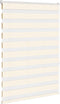 vidaXL - Zebra - rolgordijn - 110x150 - cm - stofbreedte - 105,9 - cm - marmerbeige
