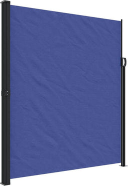 vidaXL - Windscherm - uittrekbaar - 220x600 - cm - blauw