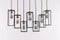 Light & Living Hanglamp Marley - Zwart - 84x15x57cm - 7L - Luxe - Hanglampen Eetkamer, Slaapkamer, Woonkamer