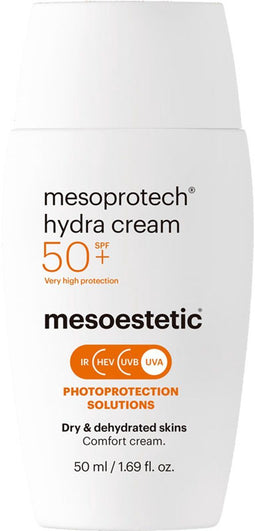 Mesoestetic Mesoprotect Hydra Cream SPF50+ Zonbescherming voor droge huid - 50 ml