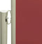 vidaXL - Tuinscherm - uittrekbaar - 160x300 - cm - rood