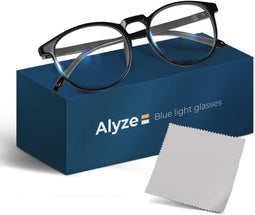 Alyze - Blauw Licht Bril - Anti-blauwlichtfilter - Mat zwart
