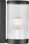 Nordlux Coupar - Wandlamp - Geribbelde diffuser - Zwart