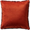 Dutch Decor CATO - Kussenhoes 45x45 cm - getuft - heerlijk zacht – met teddy krullen – Brandy Brown - bruin - met rits - zonder binnenkussen