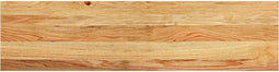 vidaXL - Traptreden - 2 - st - 100x25x2 - cm - massief - eikenhout - lichtbruin