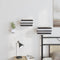 Onzichtbare Zwevende Plank 4 pcs Zwart 6 x 11 x 6.5 cm Metaal