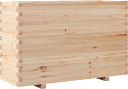 vidaXL - Plantenbak - 110x40x72 - cm - massief - grenenhout