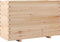 vidaXL - Plantenbak - 110x40x72 - cm - massief - grenenhout