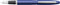 Sheaffer vulpen - VFM - zwart en neon blauw met chroom - penpunt M - schrijfkleur zwart - SF-E0940153