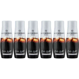SODASTREAM Concentrates - Pak van 6 Cola Light Concentrates - Tot 54L dranken - 440 ml
